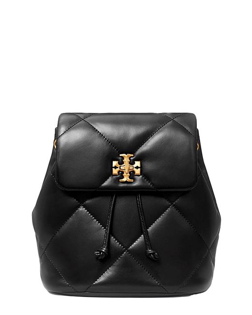 Tory Burch Black Backpack Kira Quilted Leather