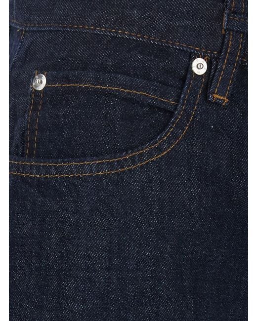 FRAME Blue Jeans Off Duty Drawstring Bow