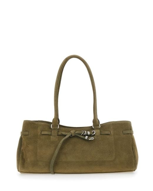 MARGE SHERWOOD Green Soft Grandma Shoulder Bag
