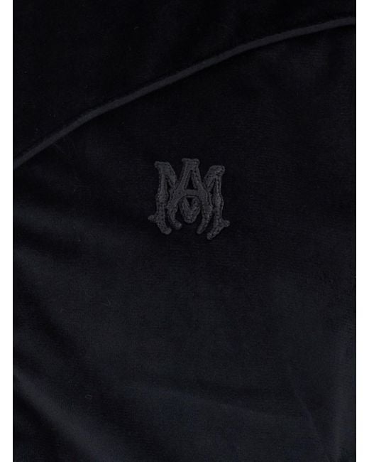 Giubbotto A Collo Alto Con Ricamo Logo Sul Fronte di Amiri in Blue da Uomo