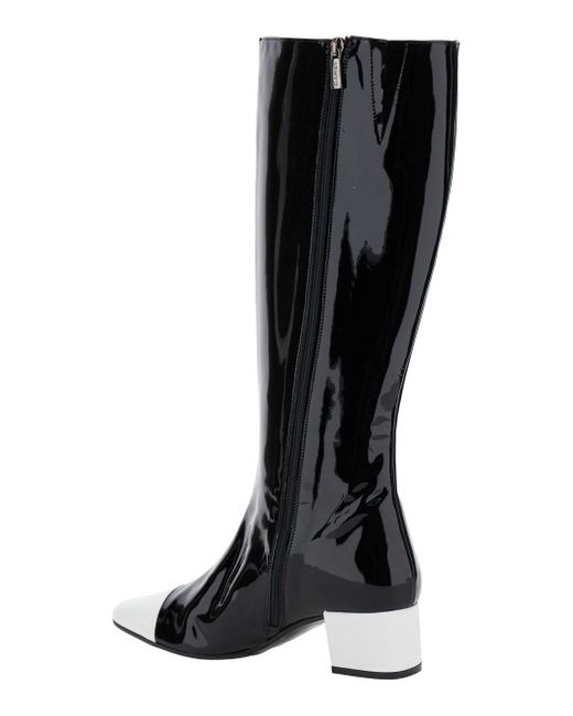 Stivali 'Malaga' Con Punta A Contrasto di CAREL PARIS in Black