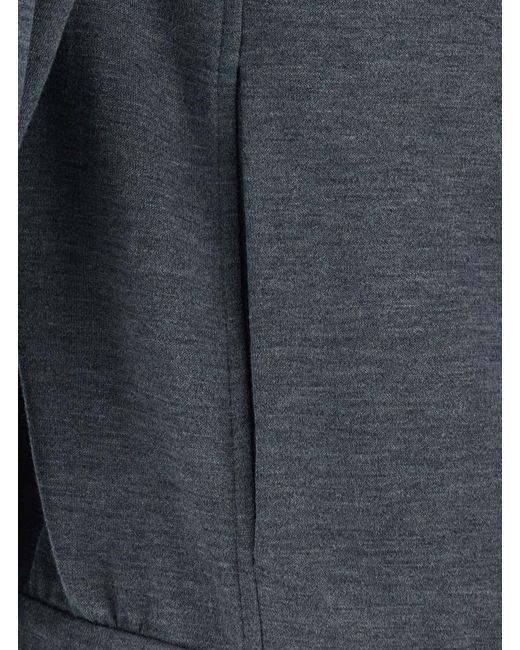 Brunello Cucinelli Gray Hooded Sweatshirt