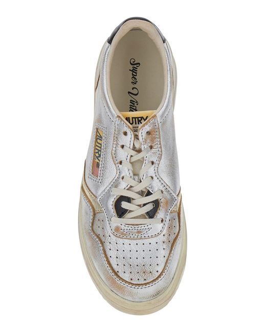Autry White Sneakers Leather Trainers