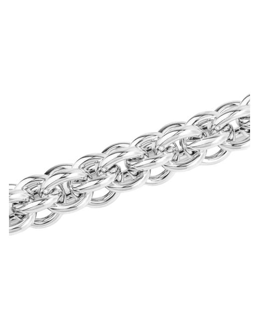 FEDERICA TOSI White Necklace Lace Christy With And-Colored Met
