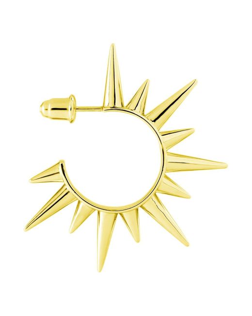 Orecchini 'Sunblade Arctic' A Forma Di Sole di LAG World in Metallic