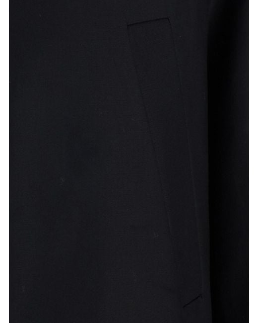 VALENTINI 1972 Black Cotton Hooded Parka For for men