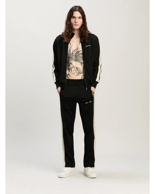 Palm Angels Black Classic Logo' Sweatshirt for men
