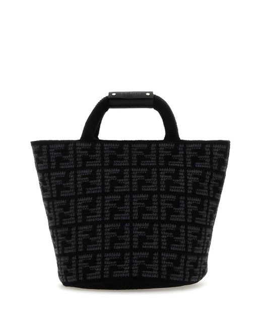 Fendi Black Bucket Bags for men