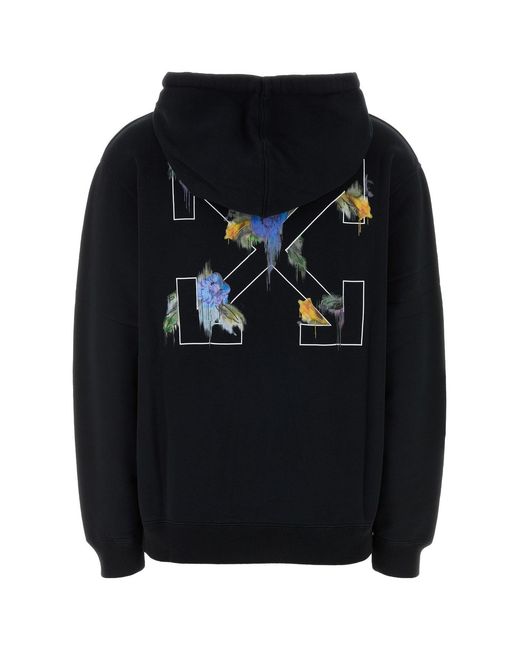 Off-White c/o Virgil Abloh Black Off Cotton Sweatshirt