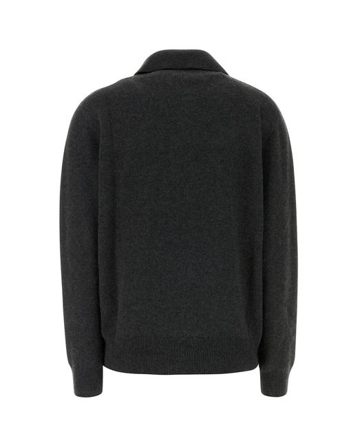 The Row Black Oashi Top