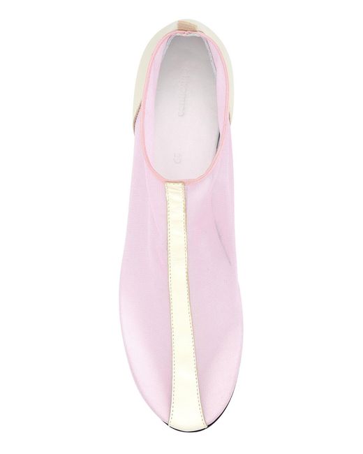 GIMAGUAS Pink Mesh Slip Ons