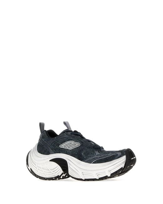 Balenciaga White Denim 6Xl Sneakers for men