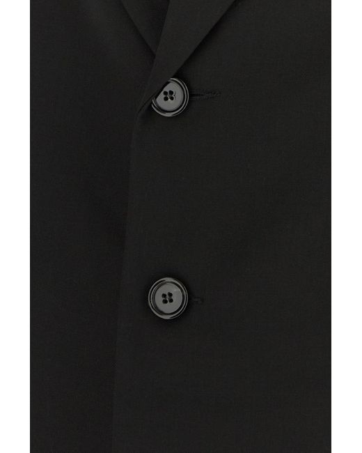 Séfr Black Twill Blazer for men