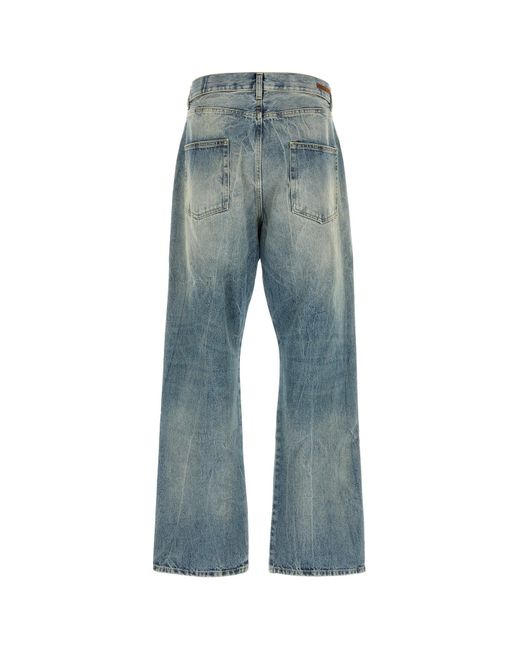 1989 STUDIO Blue Denim Stone Rhodesian Jeans for men