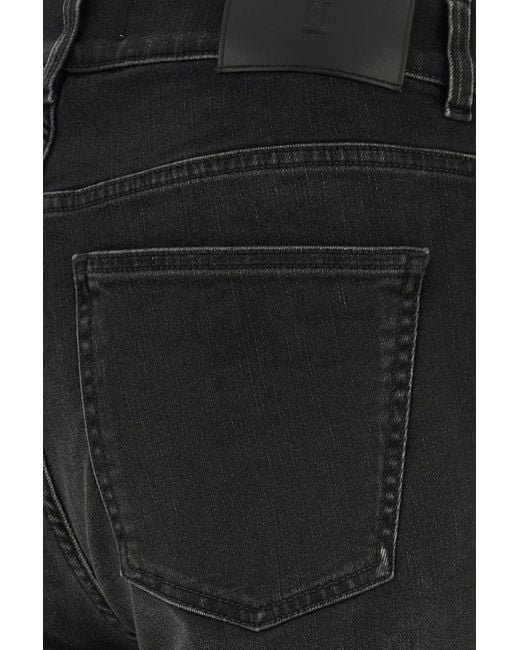 PT Torino Black Stretch Denim Jeans for men
