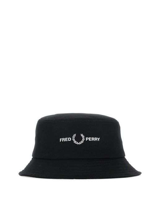 Fred Perry Cappello in Black for Men | Lyst