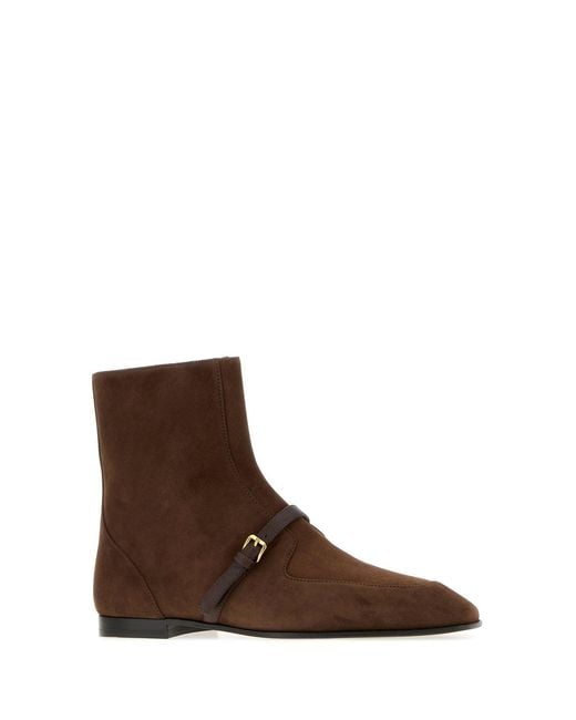 Church's Brown Suede Suzanne Ankle Boots