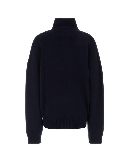 Extreme Cashmere Navy Blue Cashmere Blend N°235 Sweater
