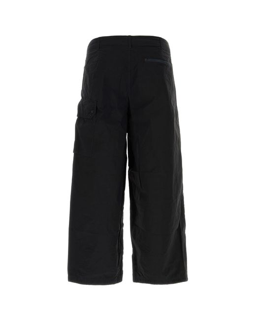 C P Company Black Pantalone for men