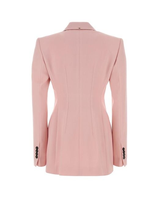 Sportmax Pink Wool Adamo Blazer