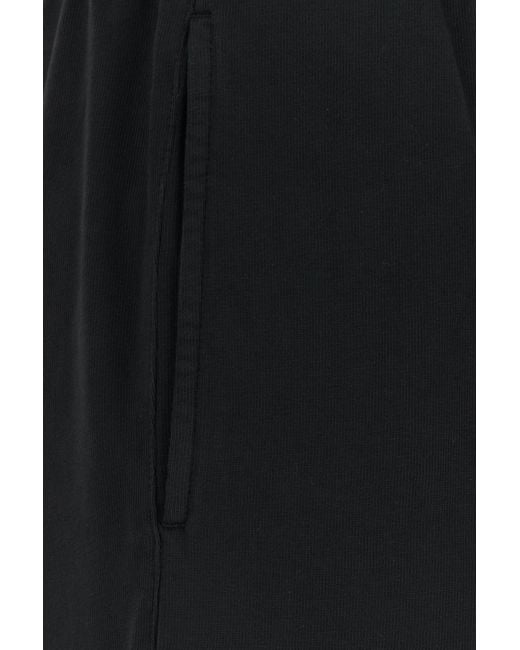 Pantalone jogging in cotone nero di Palm Angels in Black