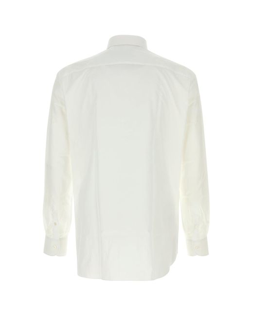 CLASSIC FORMAL SHIRT di Brioni in White da Uomo