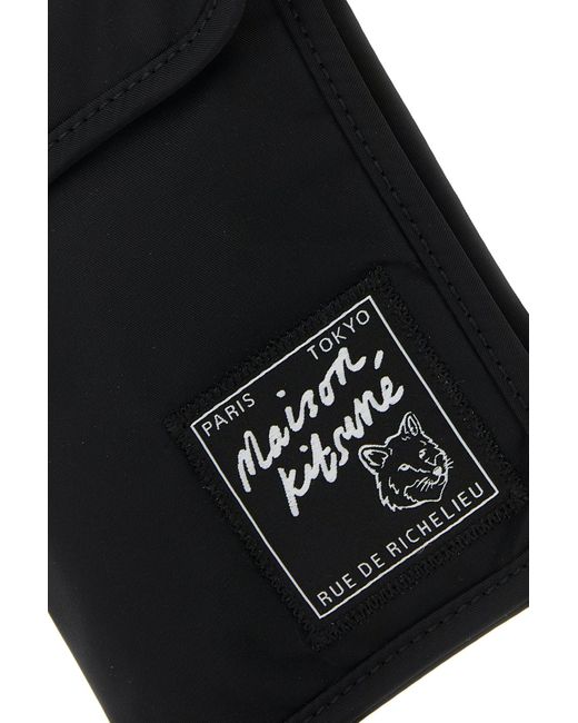 Maison Kitsuné Black Shoulderbags for men