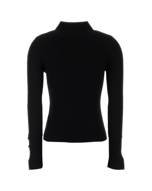 Courreges Black Polo