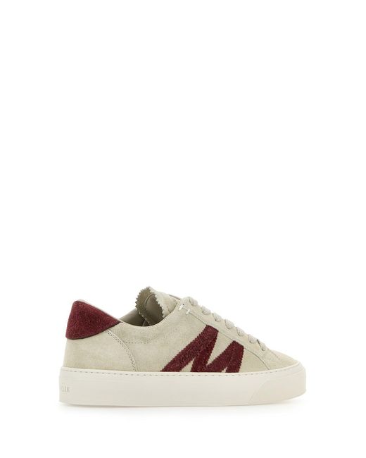 Moncler Multicolor Sand Suede Monaco2 Sneakers