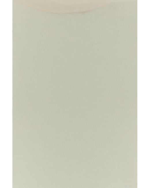 Loulou de Saison White Cream Cashmere Nala T-shirt
