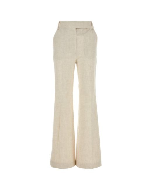 Camilla & Marc White Sand Polyester Floris Pant