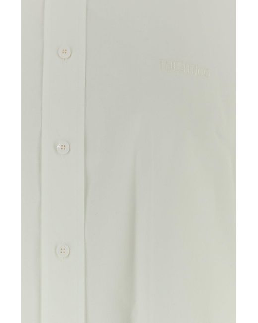 The Attico White Cotton Shirt