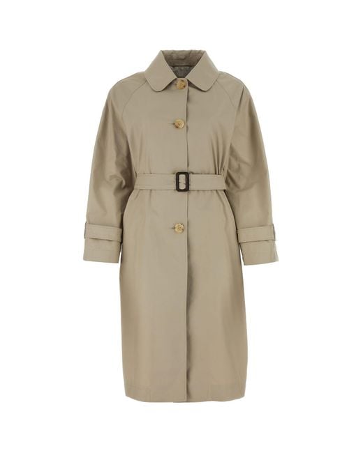 TRENCH FTRENCH di Max Mara in Natural