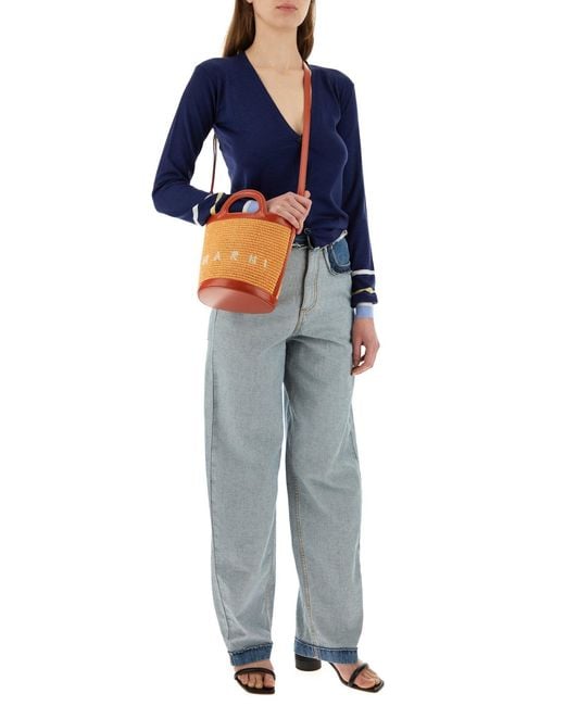 Marni Orange Handbags