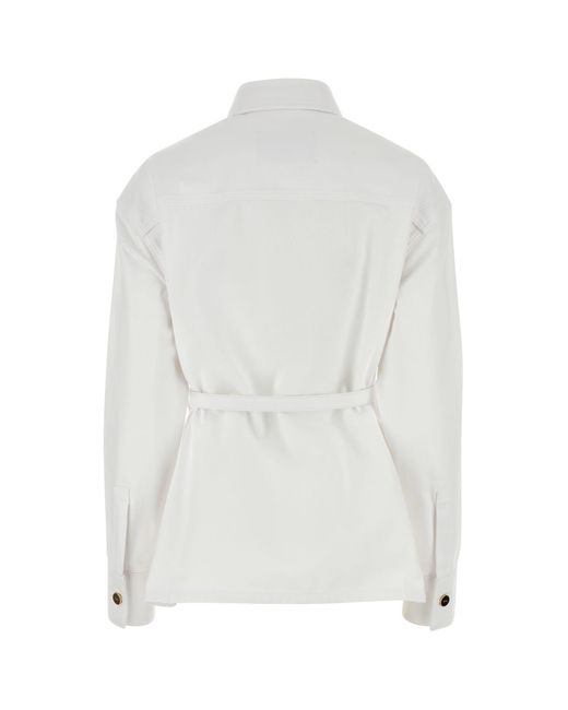 Fendi White Camicia
