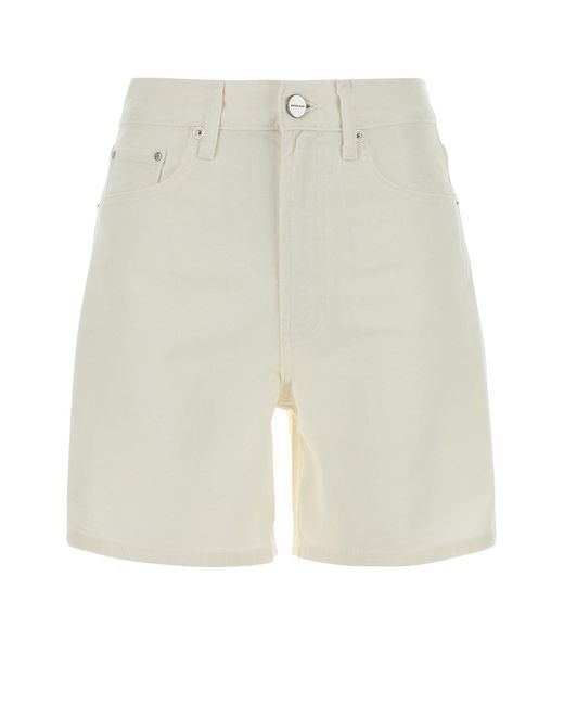 Anine Bing White Shorts
