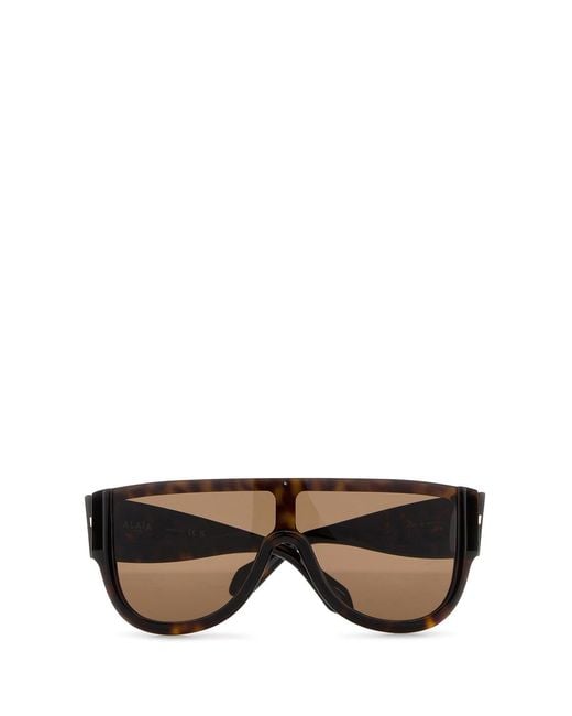 Alaïa Multicolor Printed Acetate Sunglasses