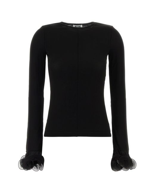 Moschino Black Jersey Top