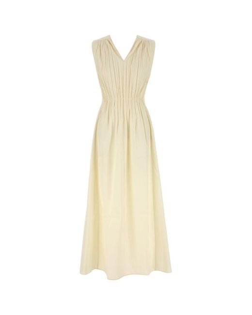 Amotea White Cream Cotton Antea Dress