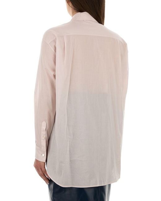 Jil Sander Pink Shirt 147 Emb