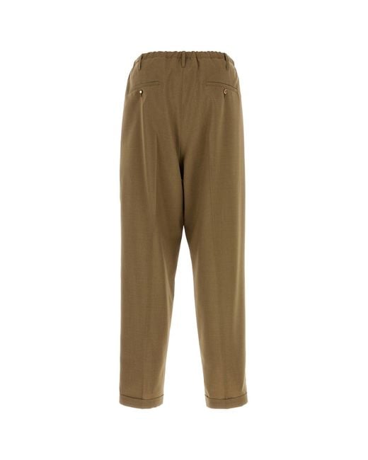 Magliano Green Cappuccino Twill People's Pant for men