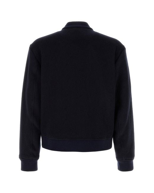 Etro Midnight Blue Wool Blend Bomber Jacket for men