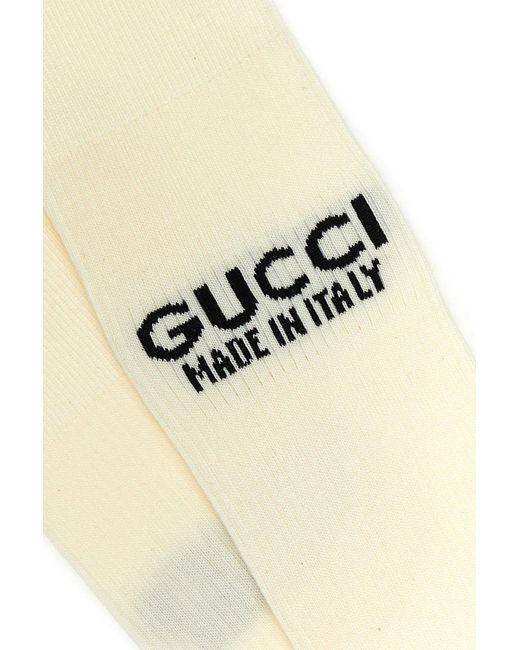 Gucci White Calze