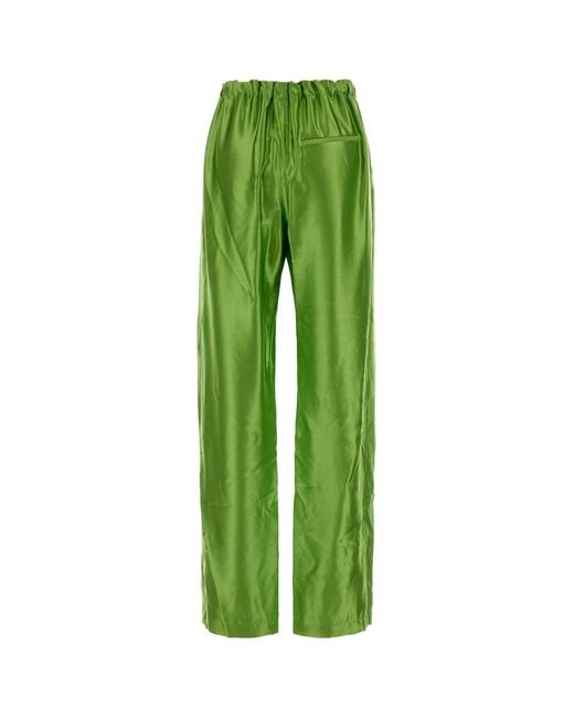 Khaite Green Rohen Pant