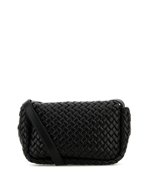 EAST WEST KOBLE NUOVA PICCOLA INTRECCIO di Bottega Veneta in Black