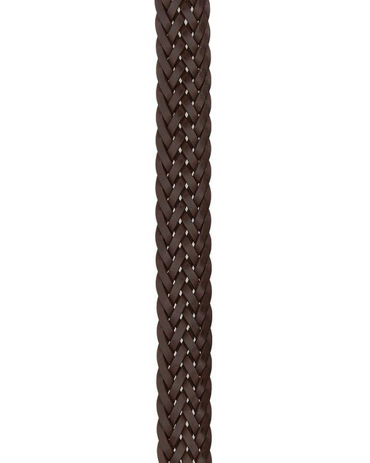 Cintura in pelle marrone di J&m Davidson in White