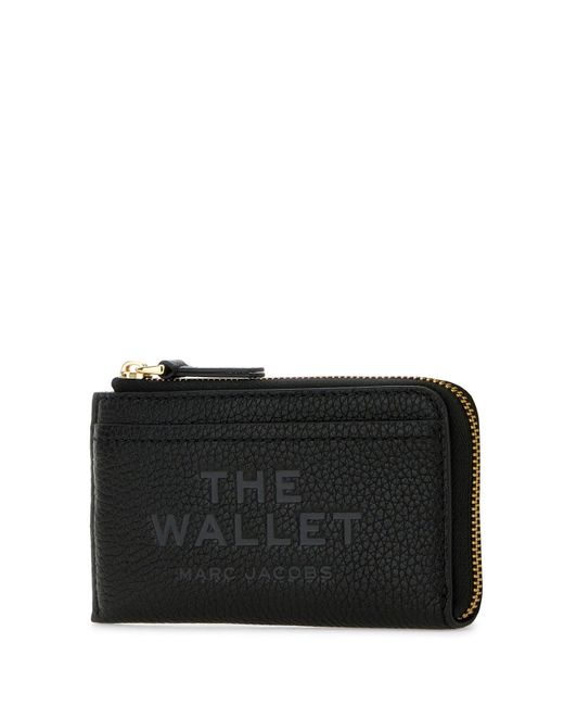 Portafoglio in pelle nera di Marc Jacobs in Black