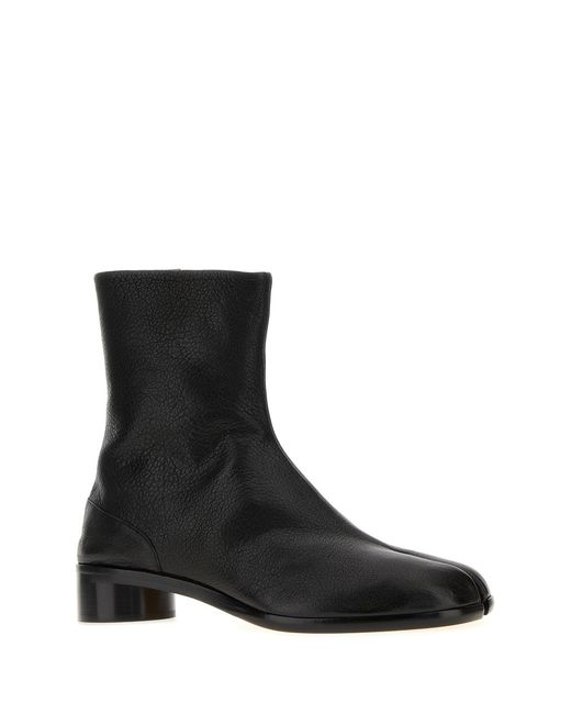 Maison Margiela Black Solid Boots for men