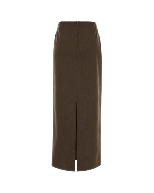 Jil Sander Brown Skirt 148