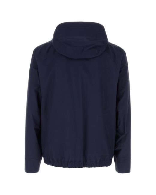 Veilance Navy Blue Nylon Secant Jacket for men